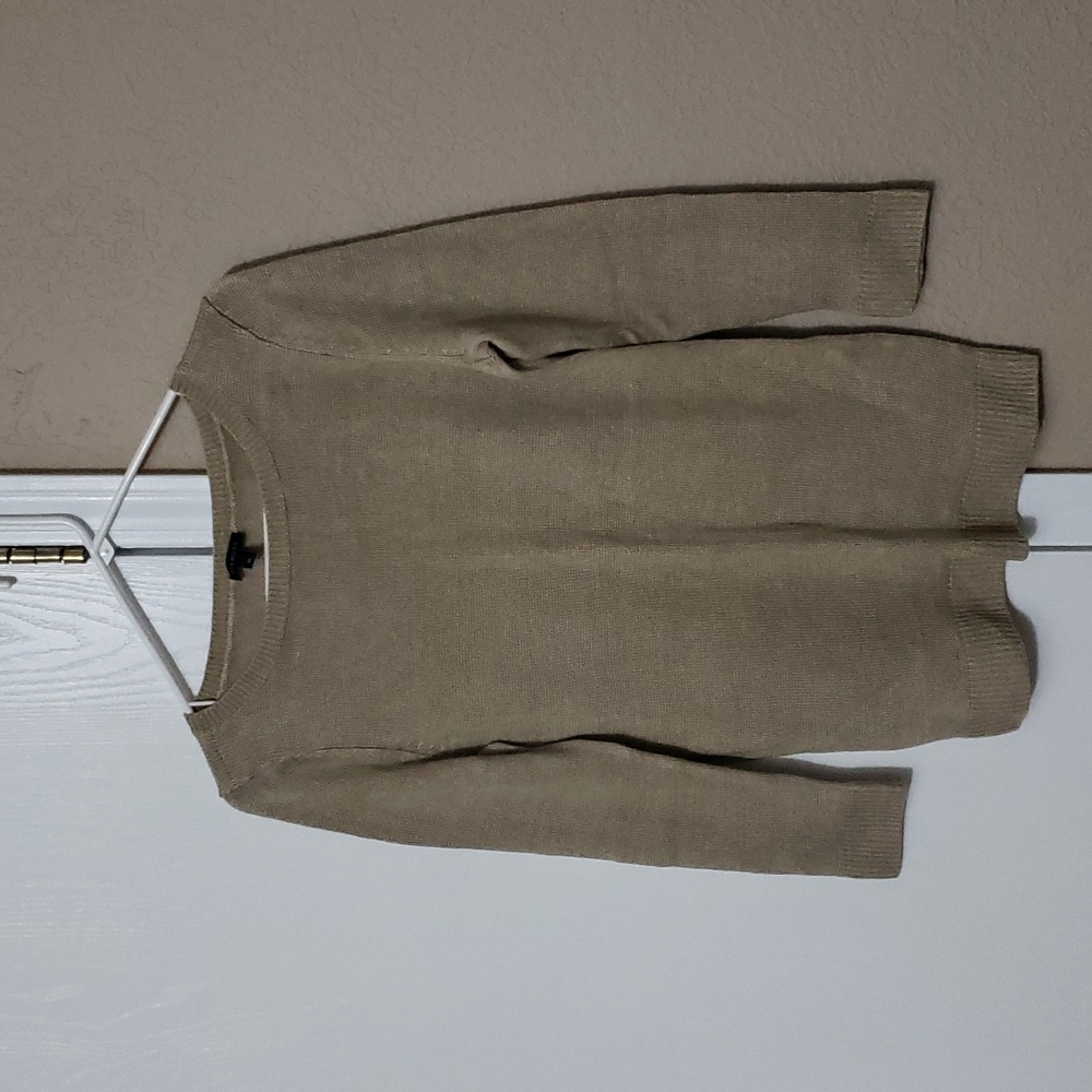TALBOTS Gold/beige sweater